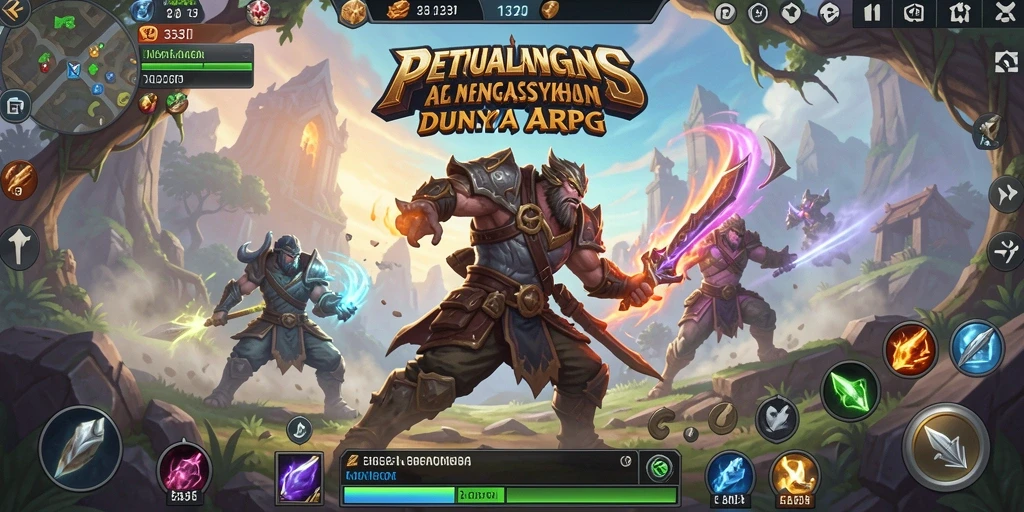Screenshot dari gameplay ARPG 333I yang menampilkan aksi mendebarkan.