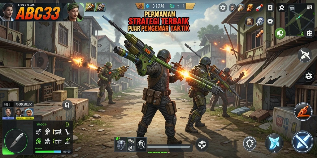 Tampilan gameplay ABC33 yang menarik dan menantang.