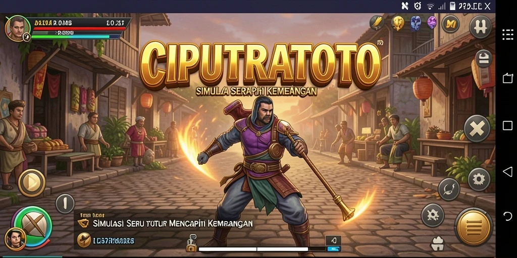 Screenshot menampilkan gameplay menarik CIPUTRATOTO.