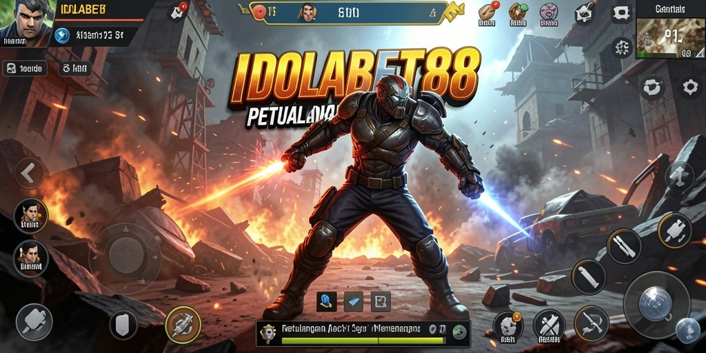 Screenshot gameplay IDOLABET88 dengan aksi menegangkan.
