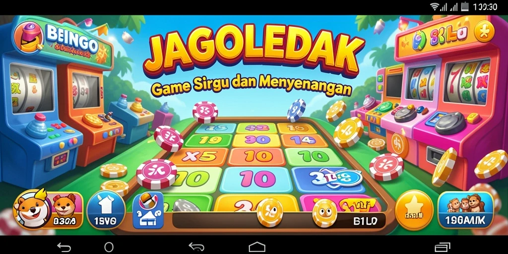 Tampilan gameplay Bingo yang menarik di JAGOLEDAK.