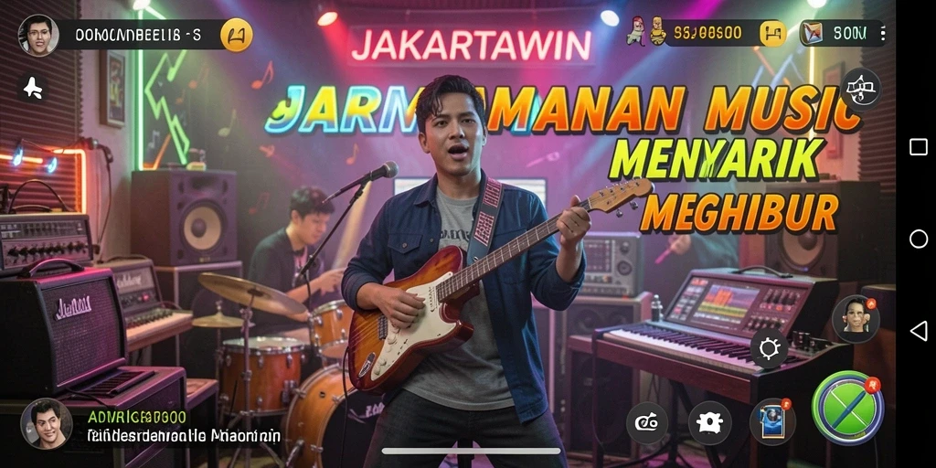 Screenshot menampilkan gameplay JAKARTAWIN yang seru dan interaktif.