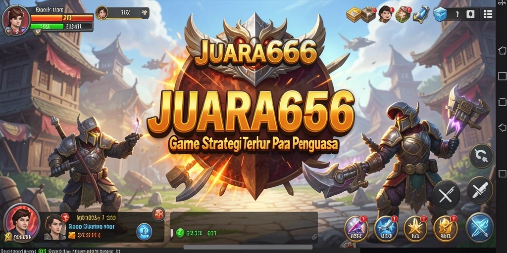 Tampilan menarik gameplay JUARA666 saat pertempuran strategis.