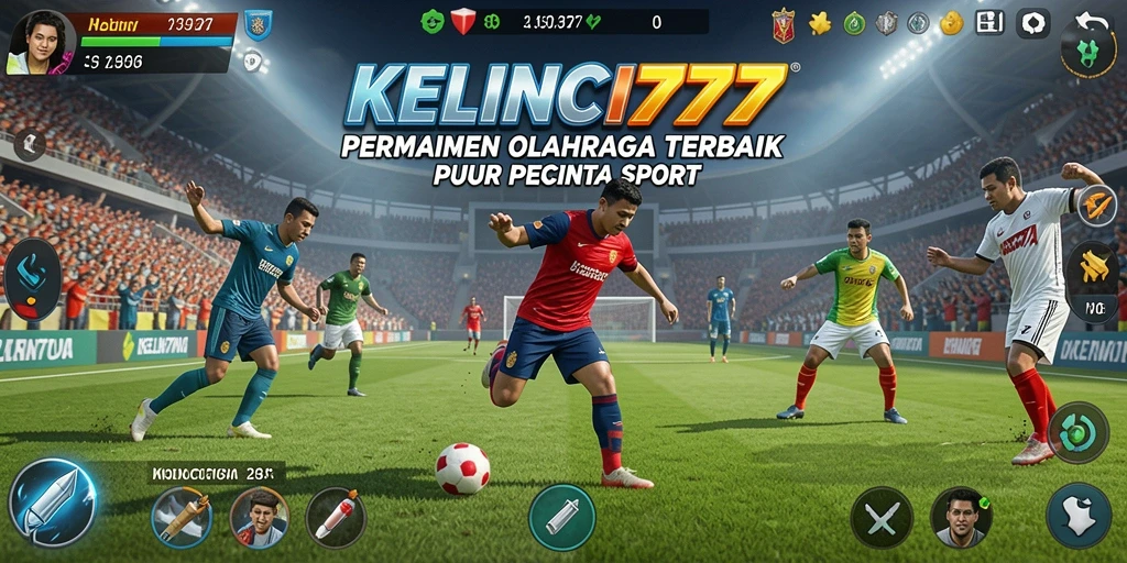 Screenshot utama KELINCI777 menampilkan aksi pertandingan yang mendebarkan.