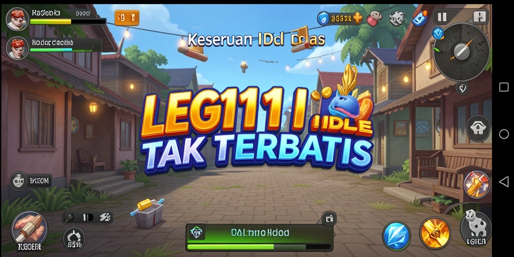 Tampilan gameplay yang menarik dan interaktif dari LG111.