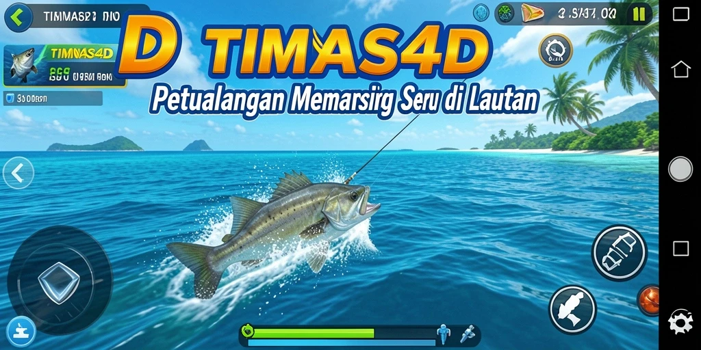 Tangkapan ikan yang memukau dalam gameplay TIMNAS4D.