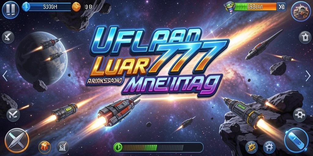 Gameplay balapan UFO777 yang penuh aksi dan tantangan.