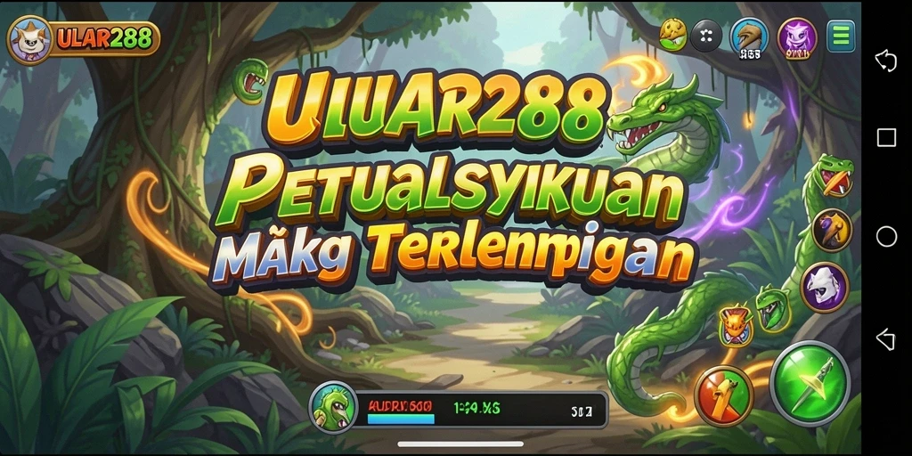 Tangkapan layar gameplay ULAR288 yang menunjukkan petualangan mendebarkan.