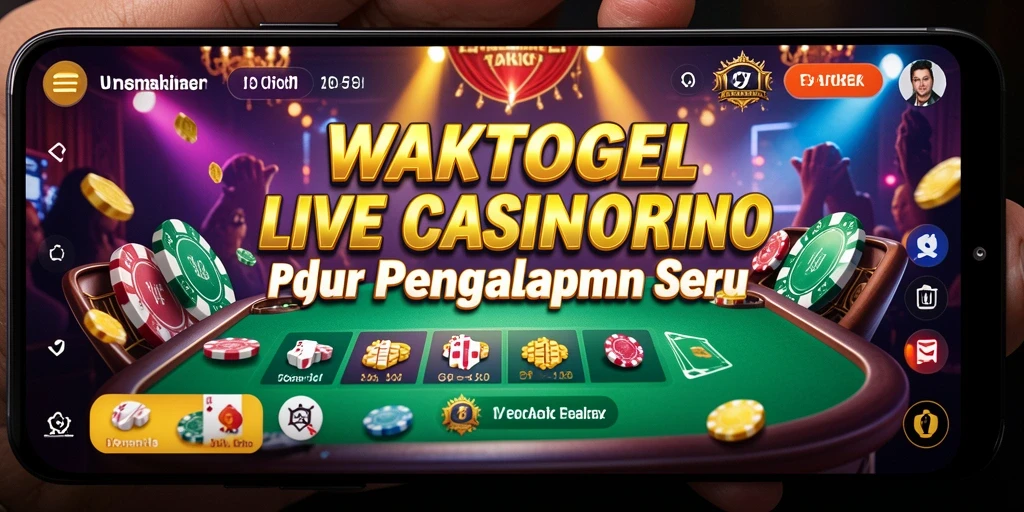 Tampilan gameplay WAKTOGEL yang menarik dan interaktif.